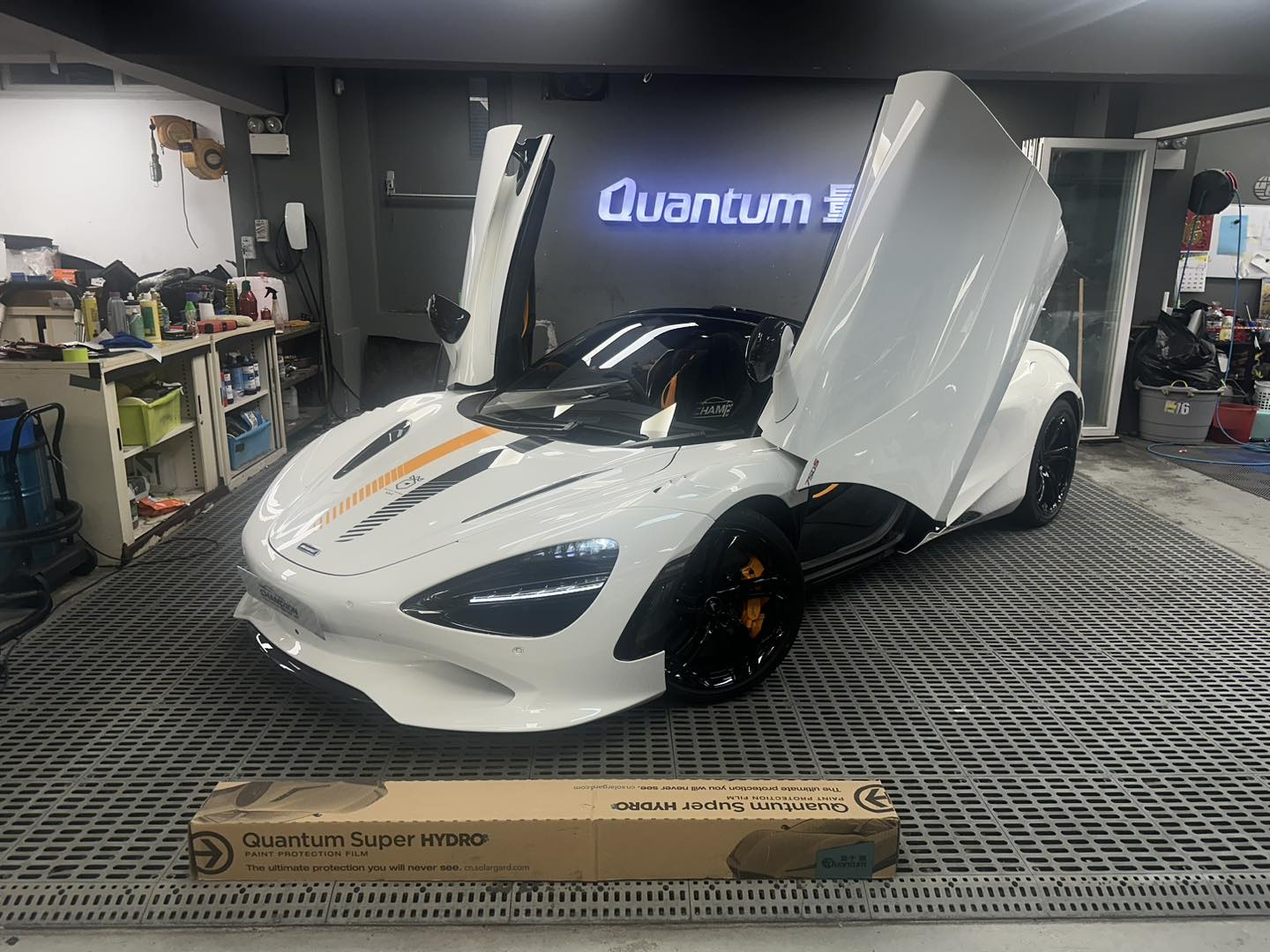 多謝McLaren 750s Spider客戶選用我哋同佢架車貼量子膜